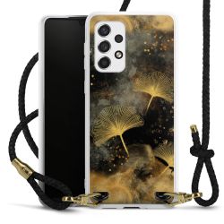 Carry Case Transparent Leather black/gold