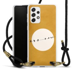 Carry Case Transparent Leather black/gold