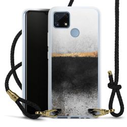 Carry Case Transparent Leather black/gold