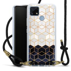 Carry Case Transparent Leather black/gold