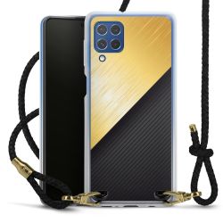 Carry Case Transparent Leather black/gold