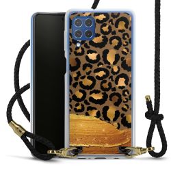 Carry Case Transparent Leather black/gold