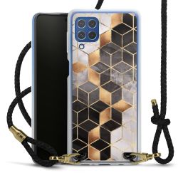 Carry Case Transparent Leather black/gold