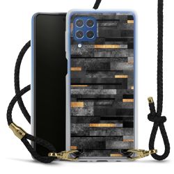 Carry Case Transparent Leather black/gold