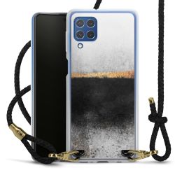 Carry Case Transparent Leather black/gold