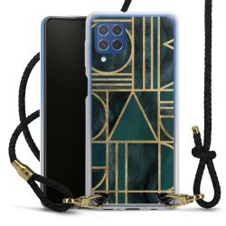 Carry Case Transparent Leather black/gold