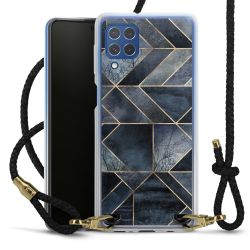 Carry Case Transparent Leather black/gold