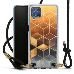 Carry Case Transparent Leather black/gold