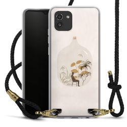 Carry Case Transparent Leather black/gold