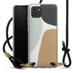 Carry Case Transparent Leather black/gold