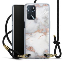 Carry Case Transparent Leather black/gold