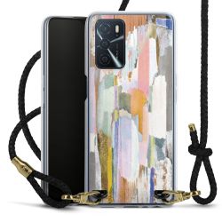 Carry Case Transparent Leather black/gold