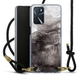 Carry Case Transparent Leather black/gold