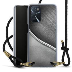 Carry Case Transparent Leather black/gold