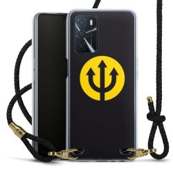 Carry Case Transparent Leather black/gold