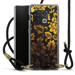 Carry Case Transparent Leather black/gold