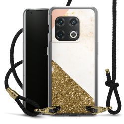 Carry Case Transparent Leather black/gold