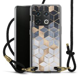 Carry Case Transparent Leather black/gold