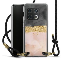 Carry Case Transparent Leather black/gold