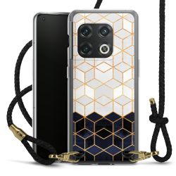 Carry Case Transparent Leather black/gold