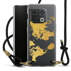 Carry Case Transparent Leather black/gold