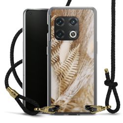 Carry Case Transparent Leather black/gold