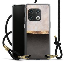 Carry Case Transparent Leather black/gold