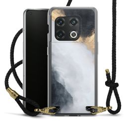 Carry Case Transparent Leather black/gold