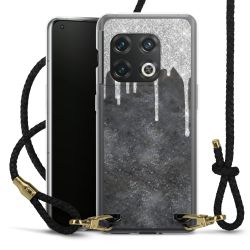 Carry Case Transparent Leather black/gold