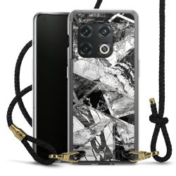 Carry Case Transparent Leather black/gold