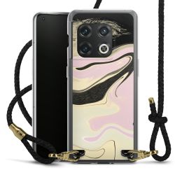 Carry Case Transparent Leather black/gold