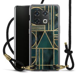 Carry Case Transparent Leather black/gold