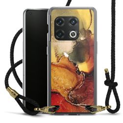 Carry Case Transparent Leather black/gold