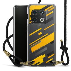 Carry Case Transparent Leather black/gold