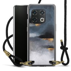 Carry Case Transparent Leather black/gold