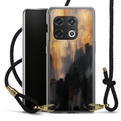 Carry Case Transparent Leather black/gold