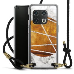 Carry Case Transparent Leather black/gold