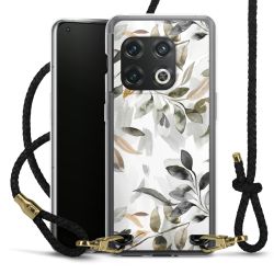 Carry Case Transparent Leather black/gold