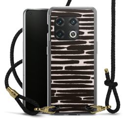 Carry Case Transparent Leather black/gold