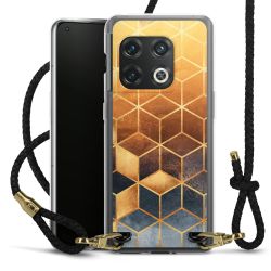 Carry Case Transparent Leather black/gold