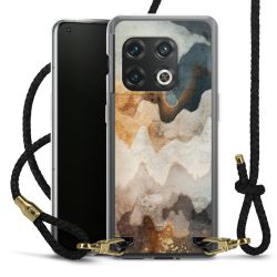 Carry Case Transparent Leather black/gold