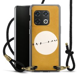 Carry Case Transparent Leather black/gold