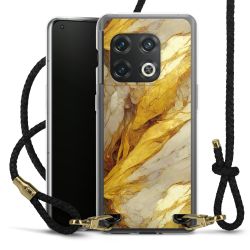 Carry Case Transparent Leather black/gold