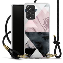 Carry Case Transparent Leather black/gold