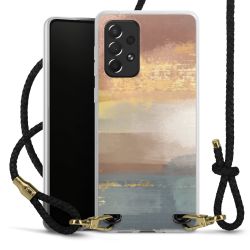 Carry Case Transparent Leather black/gold