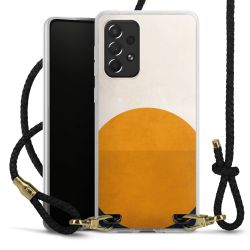 Carry Case Transparent Leather black/gold