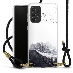 Carry Case Transparent Leather black/gold