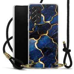 Carry Case Transparent Leather black/gold