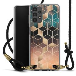 Carry Case Transparent Leather black/gold