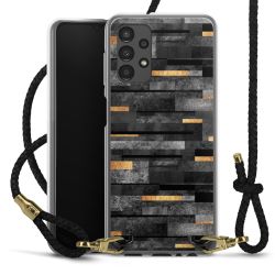 Carry Case Transparent Leather black/gold